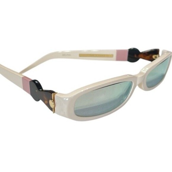 FAKBYFAK x Pilar Zeta SHARP & GRACE Sunglasses. Glossy Ivory & Pink Limited Ed. main image 13